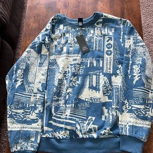 Wild fable New York print sweatshirt size M